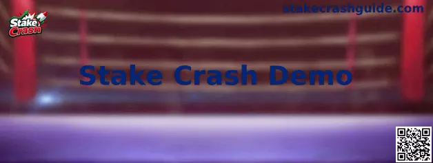 Vista ilustrativa de la experiencia Stake Crash Demo