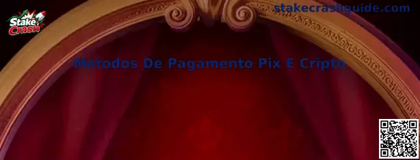 Guía de métodos de pago Pix y criptomonedas para Stake Crash
