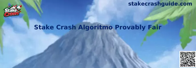 Explicación visual del algoritmo Provably Fair de Stake Crash